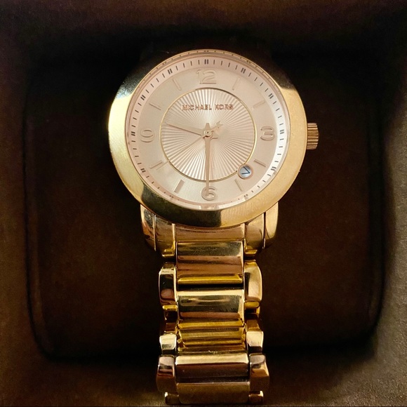 Michael Kors Rose Gold Watch MK3486 - Picture 3 of 7